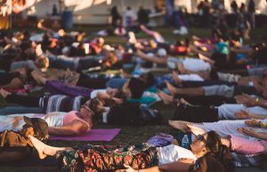 OM FEST Yoga Meditation Festival 2019 on The Lawn at Downtown Summerlin® Gong Bath