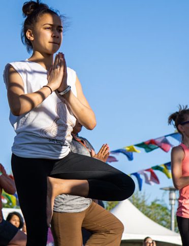 OM FEST Yoga Meditation Festival 2019 on The Lawn at Downtown Summerlin® Kid's Yoga