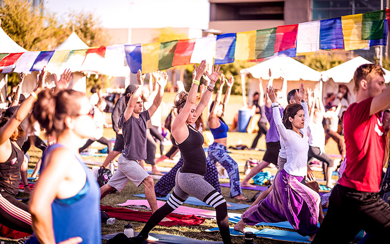 OM FEST Yoga Meditation Festival 2019 on The Lawn at Downtown Summerlin® Schedule